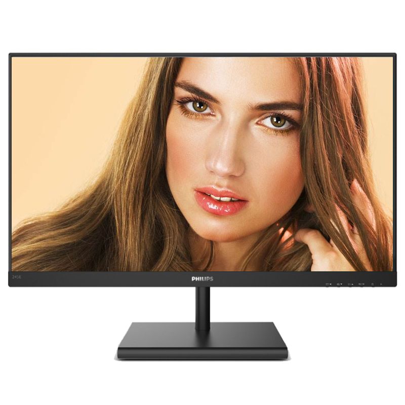 飞利浦 23.8英寸 2k高清 ips技术 三边微边框 hdmi 液晶显示器245e1s