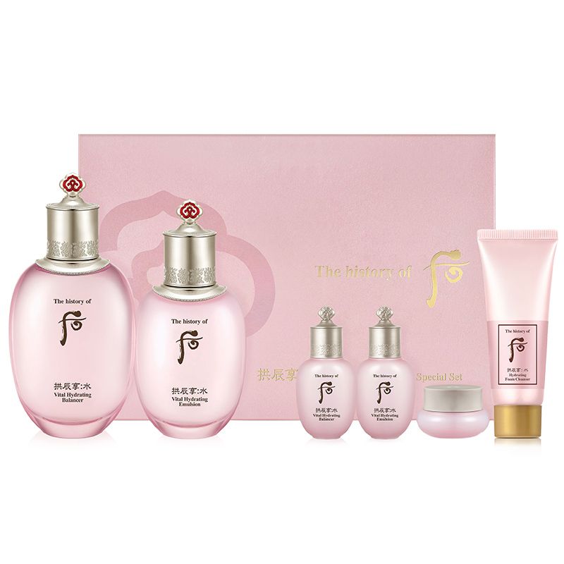 Whoo/后 拱辰享 水妍水乳2件套装护肤套装 保湿水150ml 乳液110ml  韩国进口 补水保湿 Star Beauty