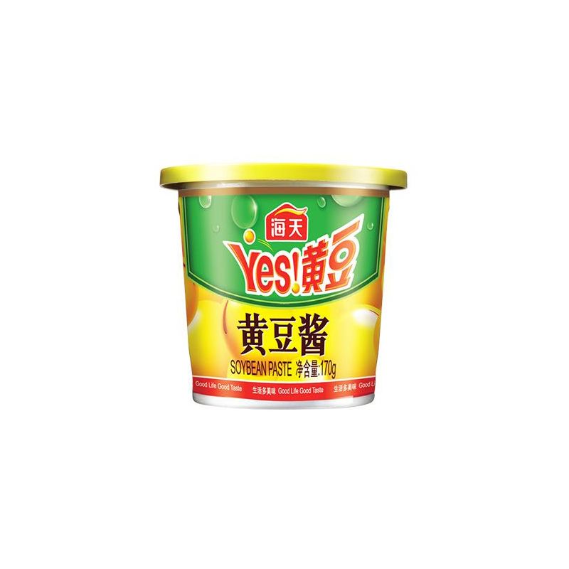 海天 黄豆酱170g*1瓶炒菜拌面豆瓣酱辣椒酱下饭酱