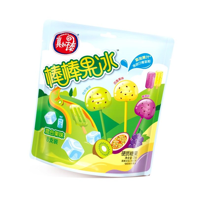 Dove 真知棒 棒棒果冰系列混合果味 办公室休闲零食72g*6袋
