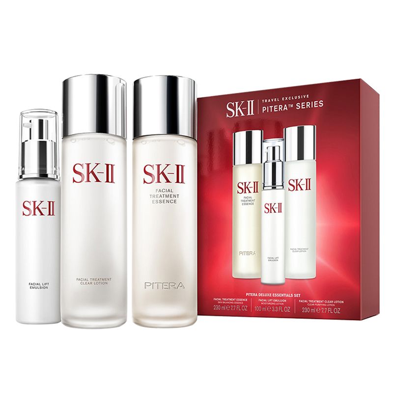SK-II /SK2 多方位保湿套装 神仙水230ml+清莹露230ml+乳液100g 日本进口 Star Beauty