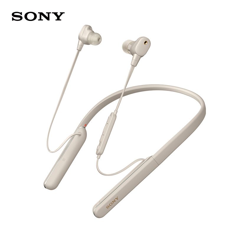 索尼 （SONY）WI-1000XM2 颈挂式无线蓝牙耳机 高音质降噪耳麦主动降噪 入耳式手机通话