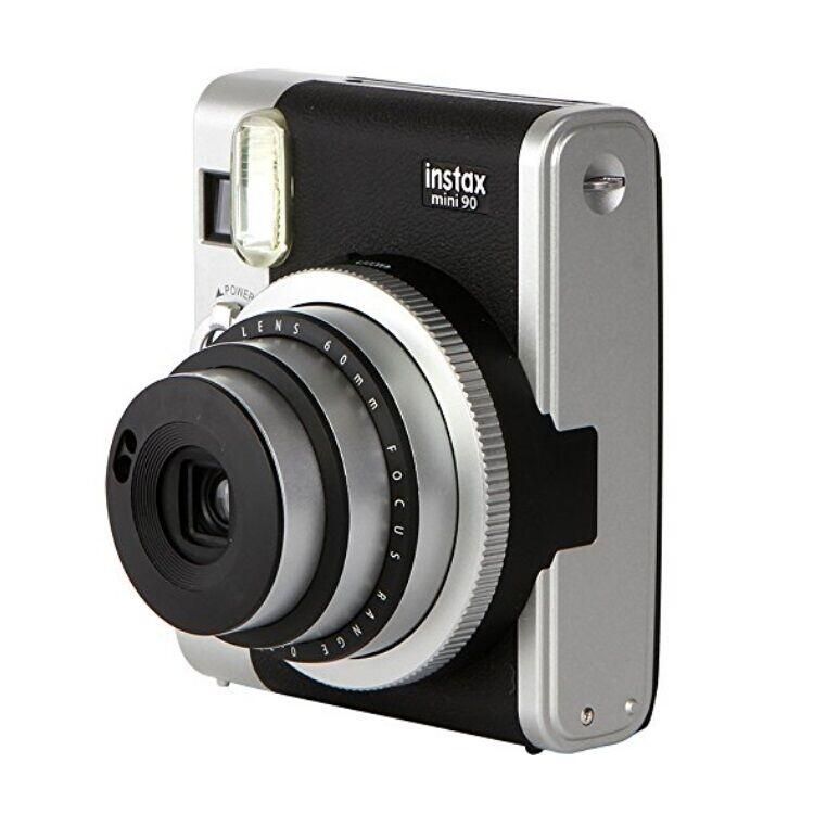 富士 拍立得相机 趣奇mini90古典感觉 黑色