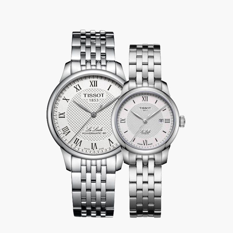 TISSOT/天梭 力洛克系列情侣机械男女表 T006.407.11.053/33男T006.207.11.058/038女