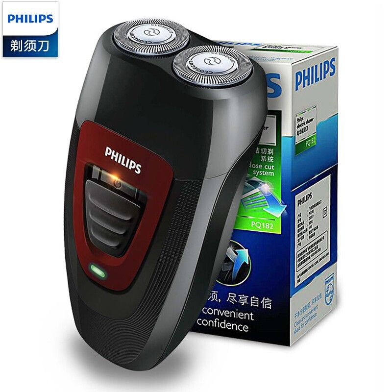 飞利浦 /PHILIPS/电动剃须刀刮胡刀自动研磨便携式胡须刀PQ182