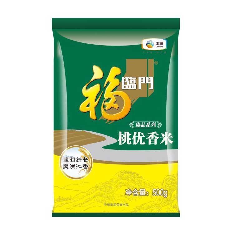 福临门  臻品系列 桃优香米500g 莹润纤长 爽滑沁香