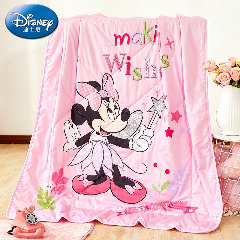 DISNEY 迪士尼 夏季薄款纯棉儿童空调被 120*150cm（多款可选）