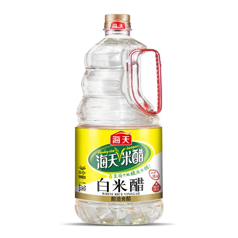 海天 白米醋1.28L*1瓶酿造食醋米醋炒菜酸菜调味【口袋超市】