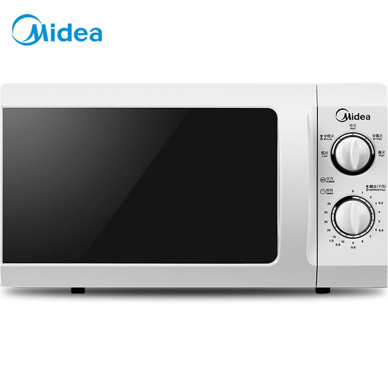 美的 （Midea）21L家用微波炉M1-L213B/211A小型侧拉门迷你机械式转盘加热微波炉 经典版 单机