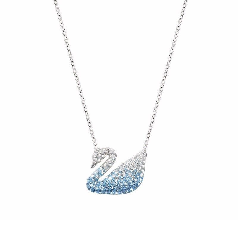SWAROVSKI/施华洛世奇  仿水晶黑天鹅渐变天鹅 红天鹅项链  奥地利进口 优雅时尚 爆款集合 海淘城