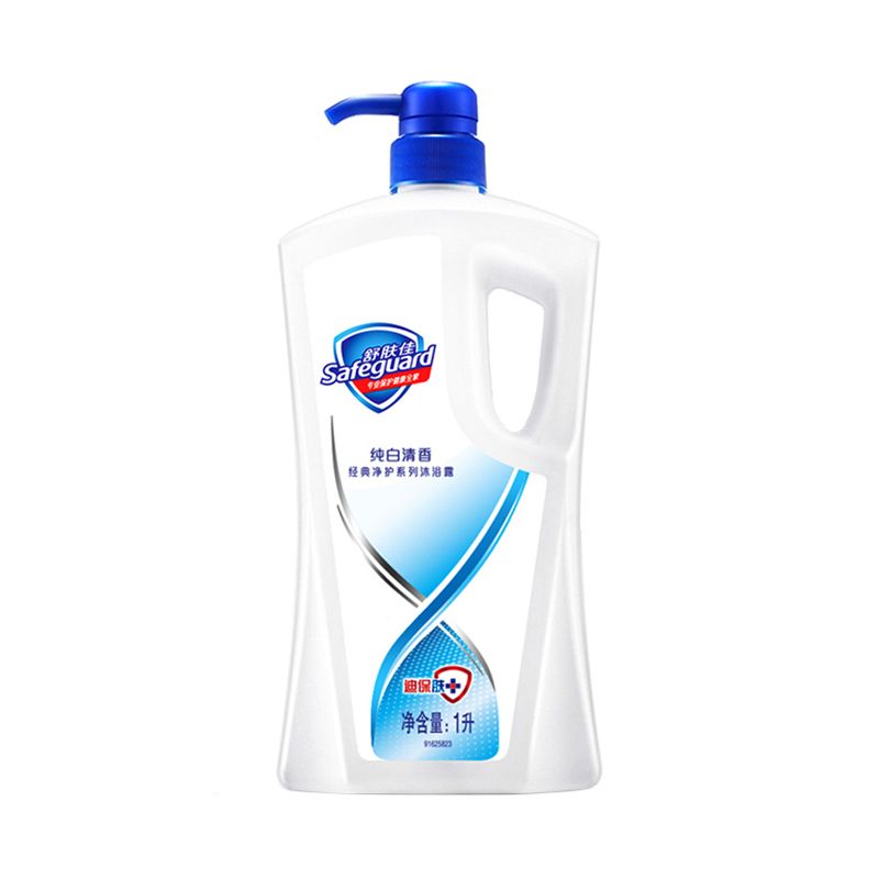 舒肤佳 纯白清香型沐浴露1L（新旧包装随机发货）