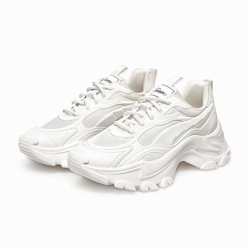 百丽 旗下百思图新款ins潮厚底老爹鞋女休闲运动鞋WPT05CM1