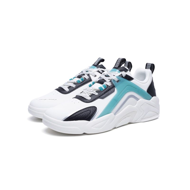 特步 板鞋男鞋街头潮流新款旗舰休闲鞋运动鞋滑板鞋 979319310222