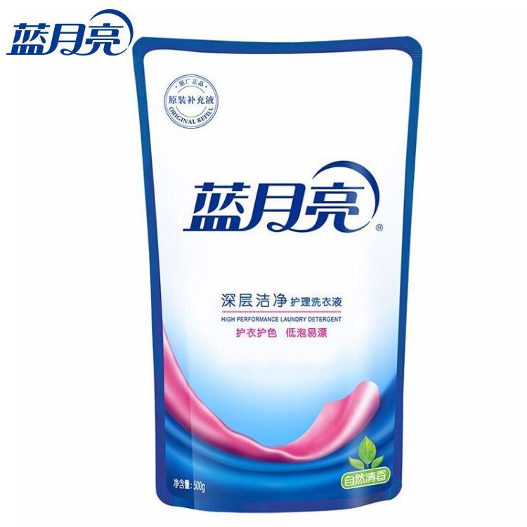 蓝月亮 深层洁净洗衣液500克自然清香 深层去污温和配方