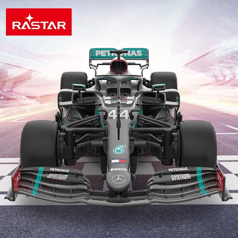 RASTAR 星辉 奔驰AMG F1 W11遥控车汉密尔顿1:18方程式赛车模型 98500
