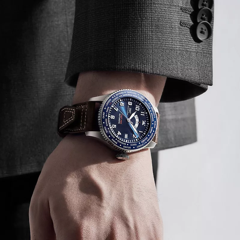 IWC/万国 飞行员系列世界时区自动机械腕表“小王子”特别版(46mm) IW395503