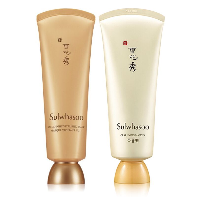 雪花秀 /Sulwhasoo与润修护睡眠面膜/玉璨净颜撕拉面膜 韩国进口 平衡滋养 Star Beauty