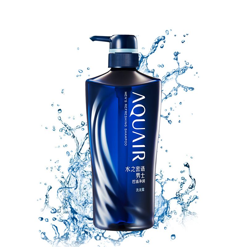 水之密语 资生堂 AQUAIR 男士净润控油洗发露600ml