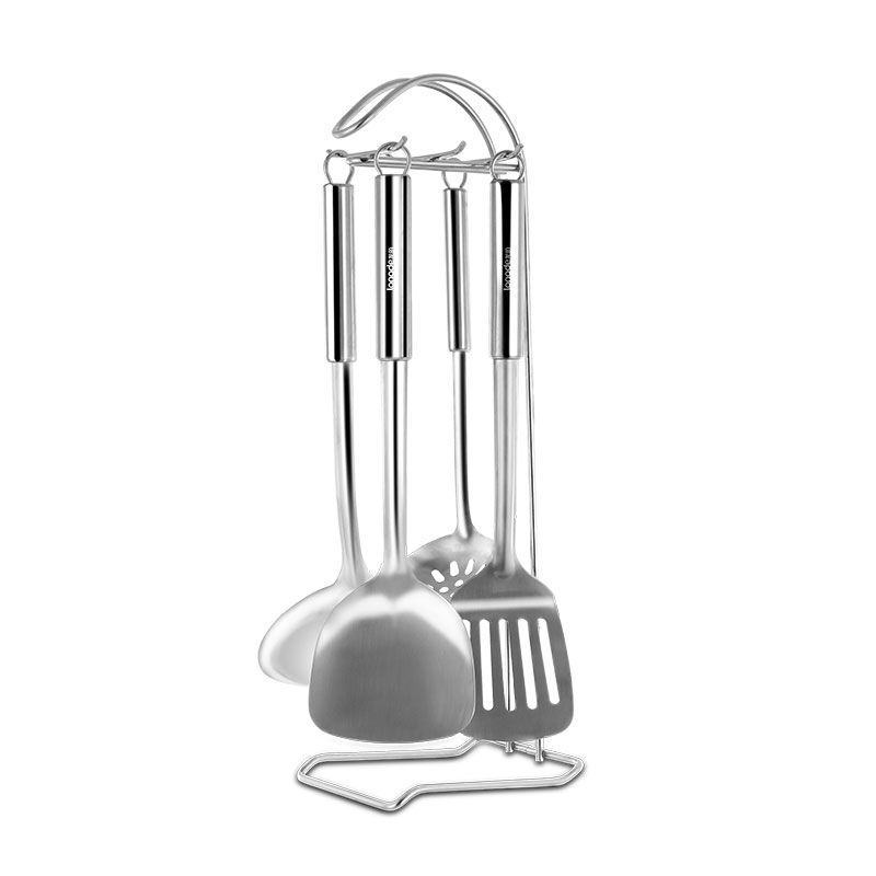 龙的 不锈钢锅铲 炊具5件套 家用厨房铲勺全套炒菜铲子厨具套装 LD-CJ890-5