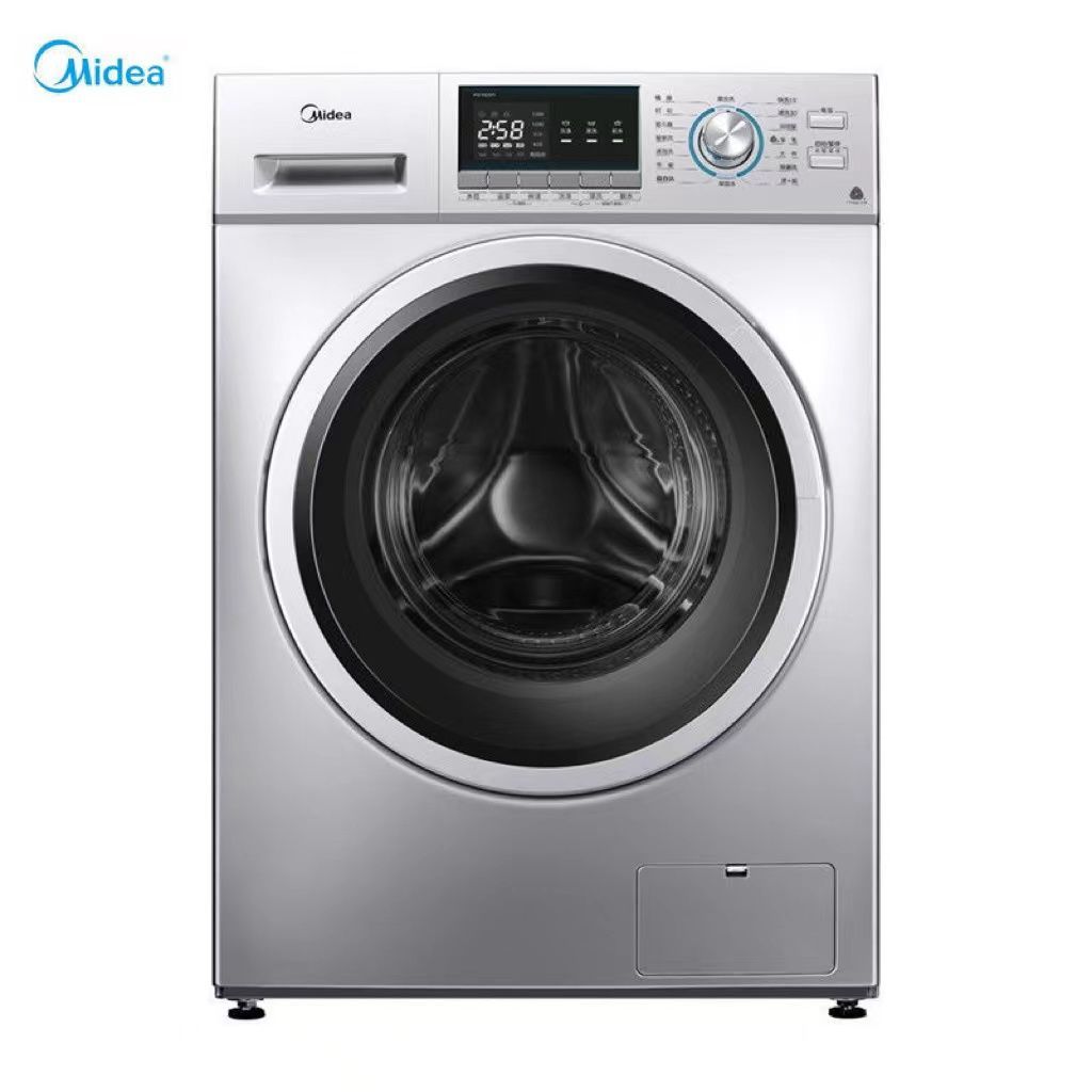 美的 （Midea）滚筒洗衣机全自动 10公斤大容量 巴氏除菌洗 专业羽绒服洗 BLDC变频电机 MG100QY1