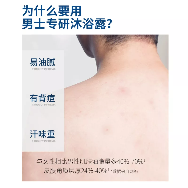 阿道夫 洗发水 男士茶树精油洗发露450g去屑止痒控油清爽香水香型YQBGYJDX30