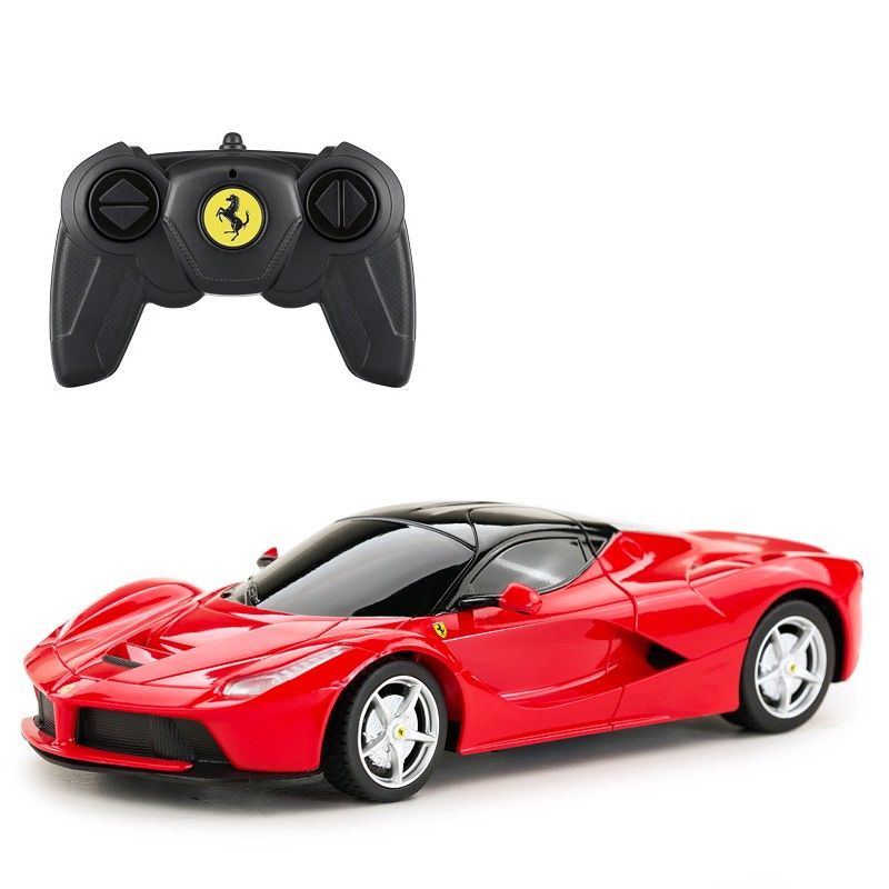 RASTAR 星辉 遥控车 1:24法拉利LaFerrari 跑车仿真车模型 男孩儿童玩具车 48900 红色