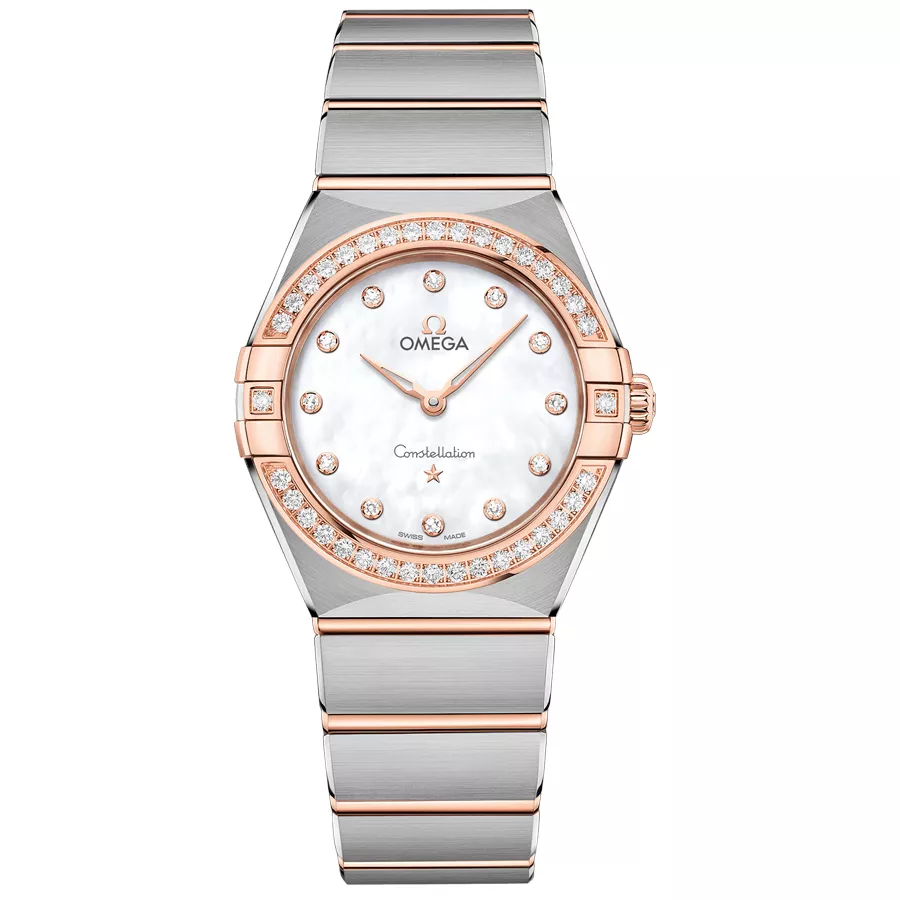 OMEGA 欧米茄 星座系列石英女表28mm 131.25.28.60.55.001