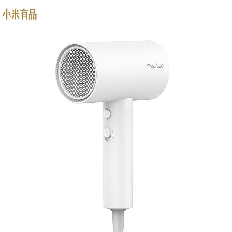 京东直供 小米有品 小适（showsee）电吹风机1800W大功率 2000万负离子 大风量便携吹风筒 速干恒温冷热风护发 A1/A2-W