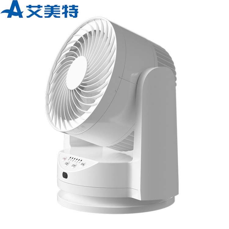 艾美特 台式空气循环扇 桌面宿舍床头扇 遥控款FB1562R