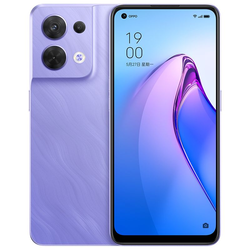 OPPO Reno8【24期免息】5000万水光人像三摄 天玑1300旗舰芯 长寿版80W闪充 5G全网通手机