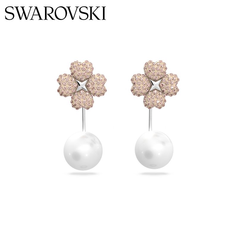 施华洛世奇 LATISHA 耳饰 镀玫瑰金色 5636486-Q