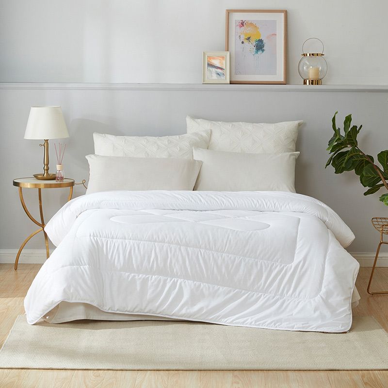 罗莱家纺 沁馨防螨春秋被芯填充1000g被子 200*230cmYQB【可积分抵扣】