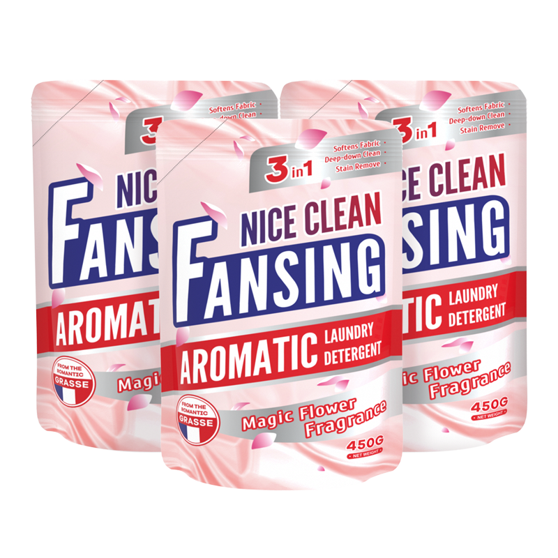 蓝漂 浣馨香氛洗衣液450g*3袋