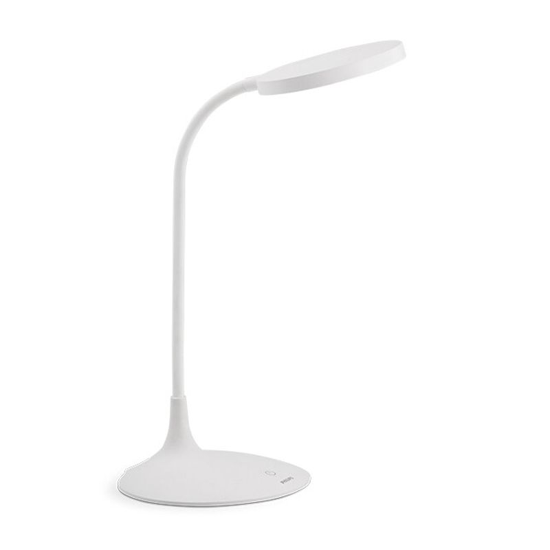 飞利浦 （PHILIPS）品志 台灯 充插宿舍书桌专用学习仿眩可调光  仿眩可调光 灵活弯曲 无蓝光伤害