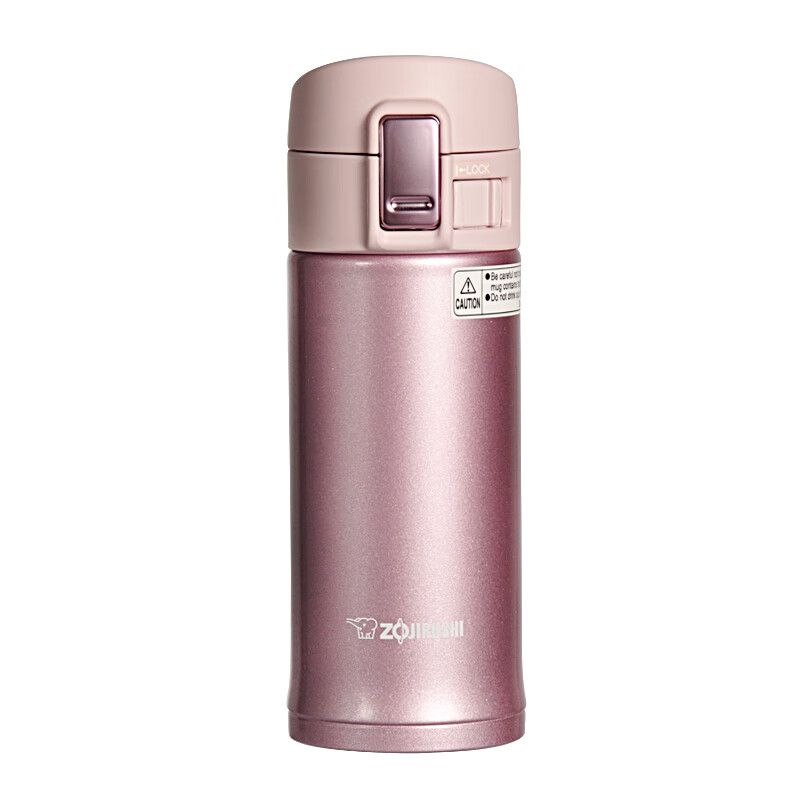 京东直供 象印（ZO JIRUSHI） 不锈钢真空保温杯360ML 迷你户外便携弹盖保温杯 SM-KHF36