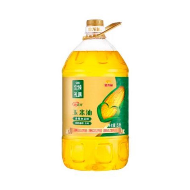 金龙鱼 至臻礼遇非转基因玉米油5L （与健健康康葵花油5L原价109随机发货，介意勿拍）