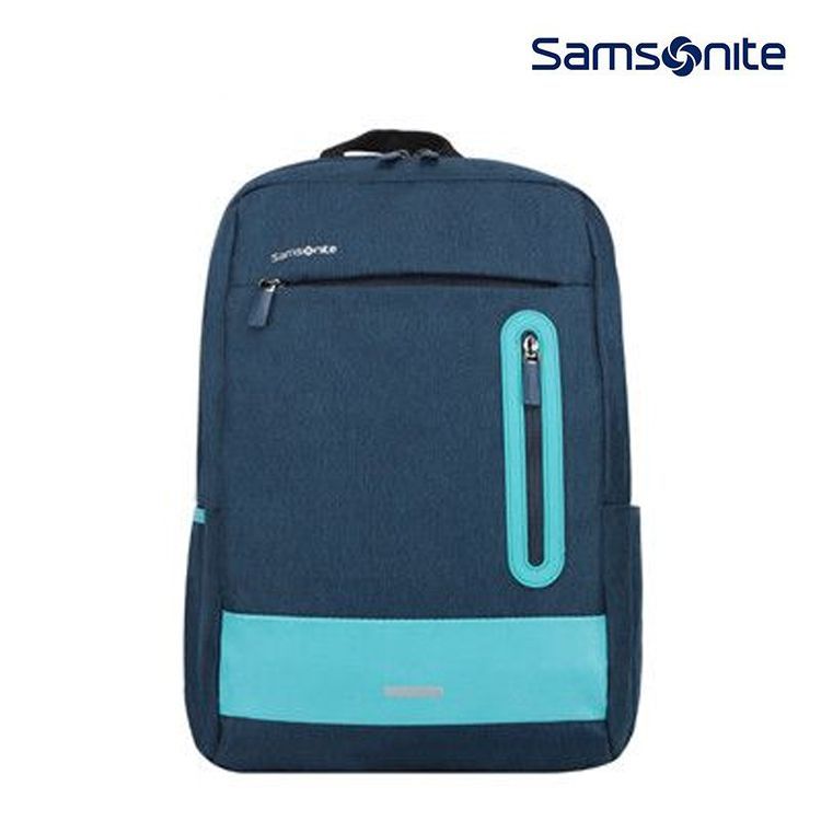 samsonite 新秀丽国际大牌双肩包PU拼接经典百搭