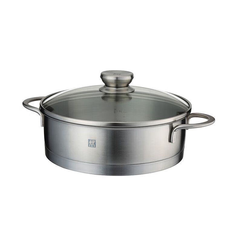 京东直供 双立人（ZWILLING）双耳煎炒锅24cm ZW-C34