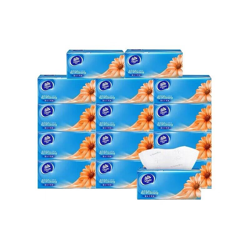京东直供 维达抽纸3层120抽*60包纸巾整箱销售 V2223B