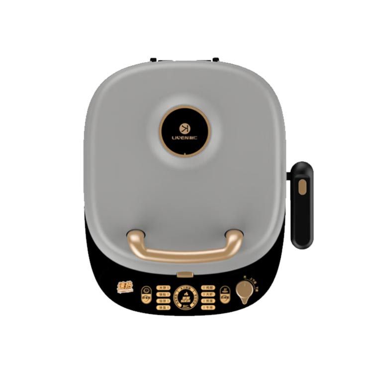 利仁 （Liven）电饼铛家用双面加热煎饼锅上下盘可拆洗电饼档加深盘大号烙饼锅烤肉锅三明治早餐机LR-D3036