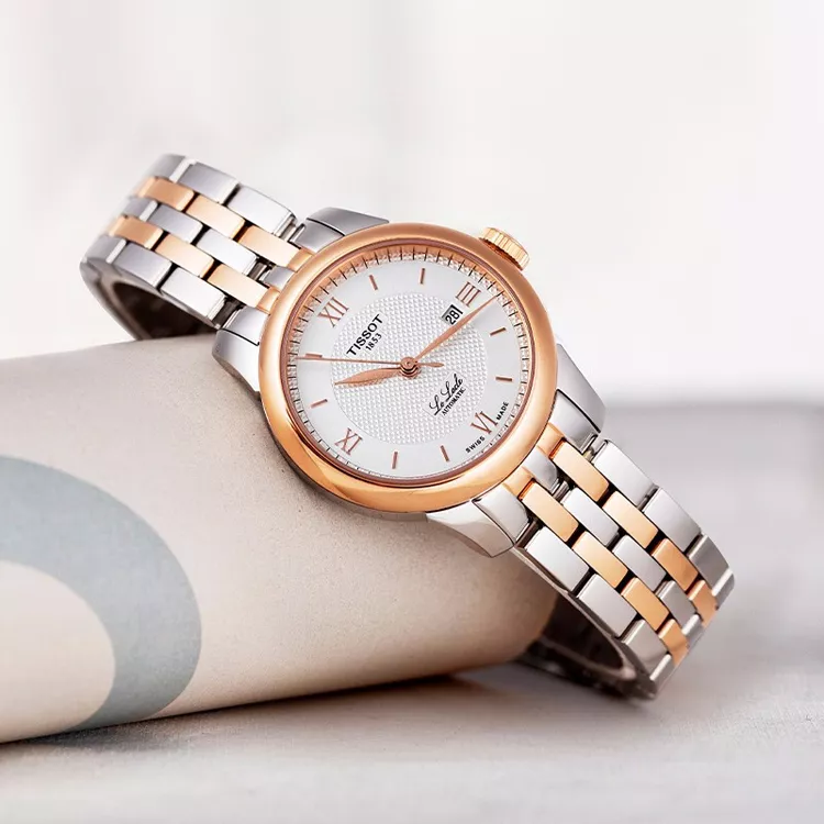 TISSOT 天梭  新款力洛克手表经典机械女表 T006.207.22.038.00