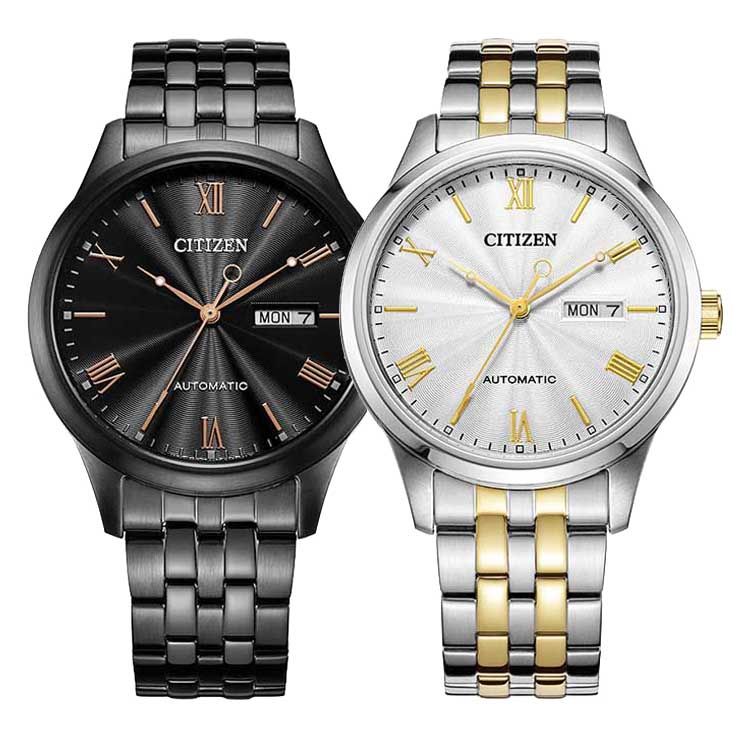 西铁城CITIZEN 机械手表商务休闲男表NH7505-84EB/NH7506-81AB