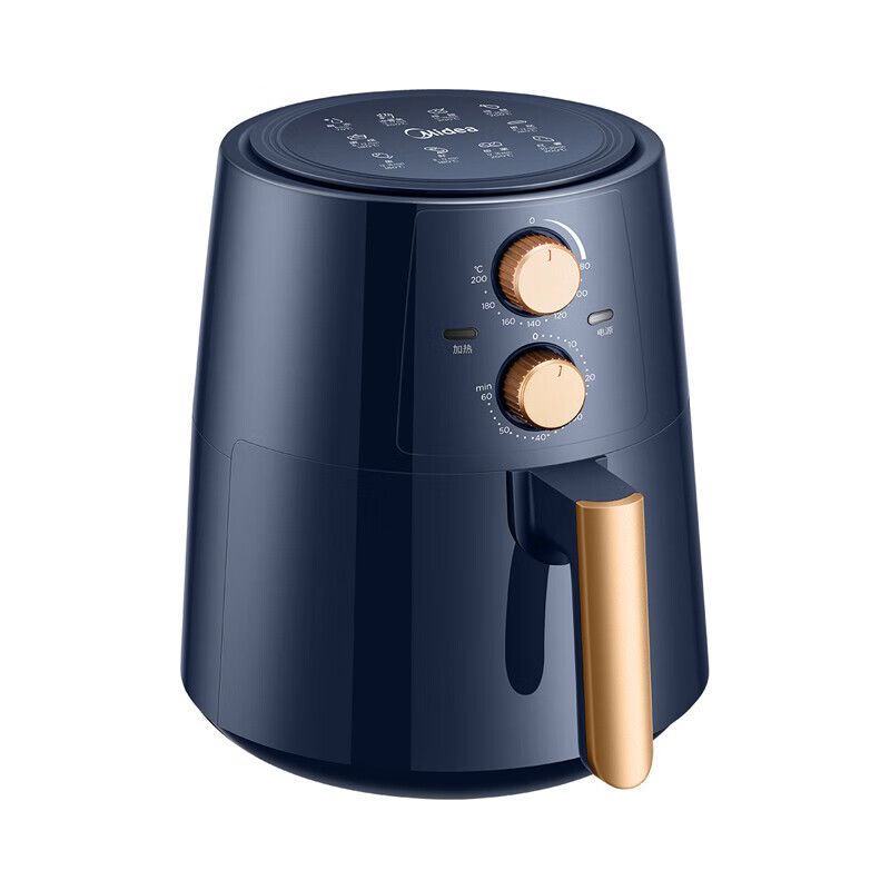 京东直供 美的（Midea）KZ42E101 空气炸锅4.2L大容量电炸锅v颜色随机