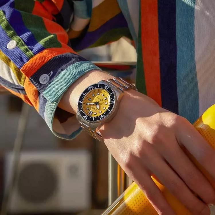 西铁城CITIZEN ME彩系列机械手表时尚运动男表NJ0170-83X/NJ0170-83Z/NJ0171-81A