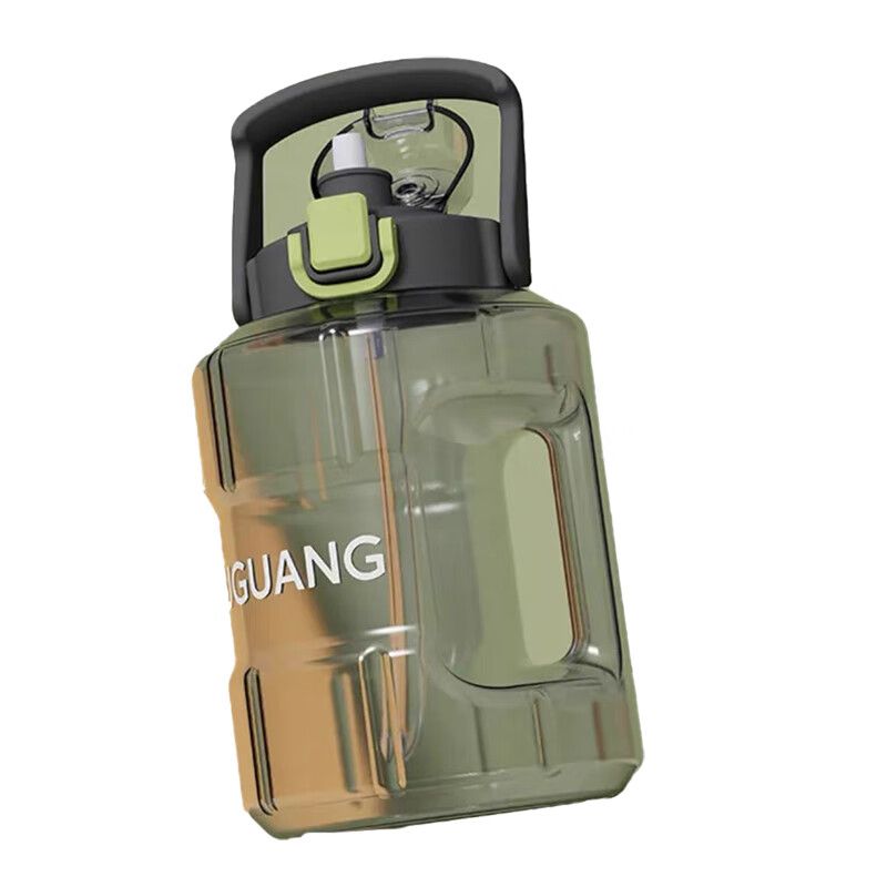 京东直供 富光 运动水壶1100ml 户外旅行健身水杯吨吨桶FGAA011-1100 绿色