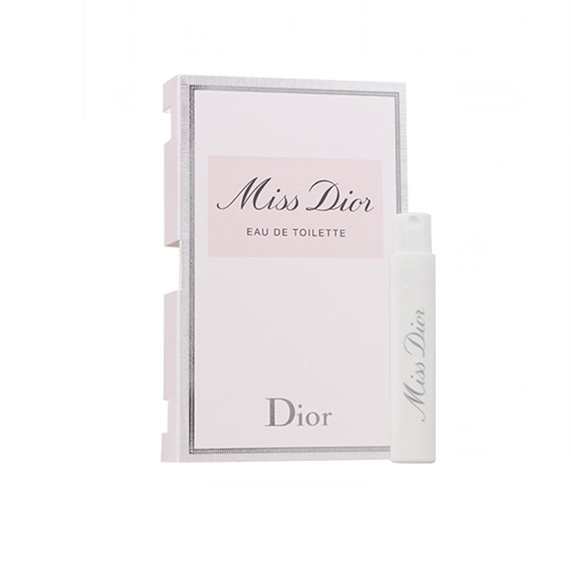 Dior 迪奥小姐女士香水 1ml 试用装 清新自然淡香香氛 试管香水 含促销品/非卖品字样 介意勿拍