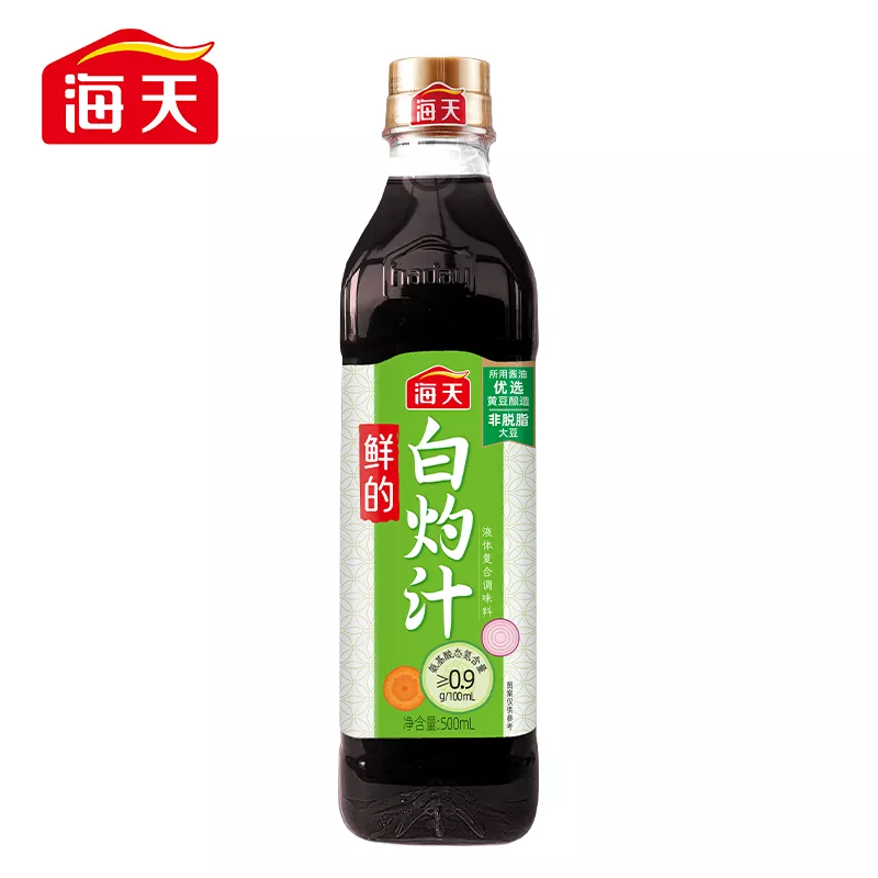 海天 鲜的白灼汁500ml  酱香浓鲜味足
