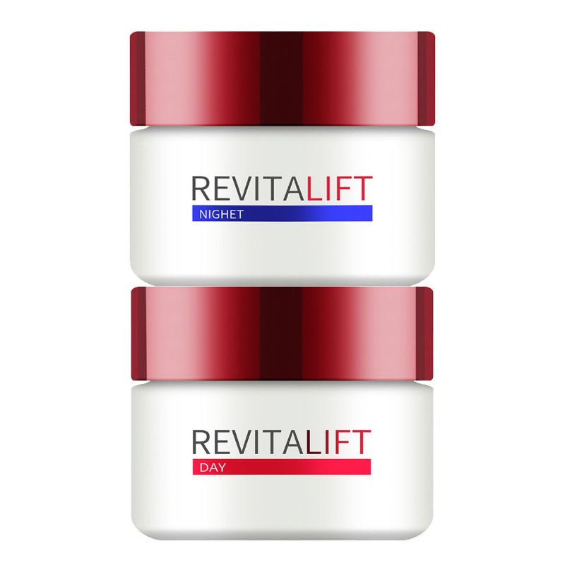 L'oreal/欧莱雅 复颜抗皱紧致系列 日霜50ml+晚霜50ml 韩国进口 版本以乐天为准 Star Beauty