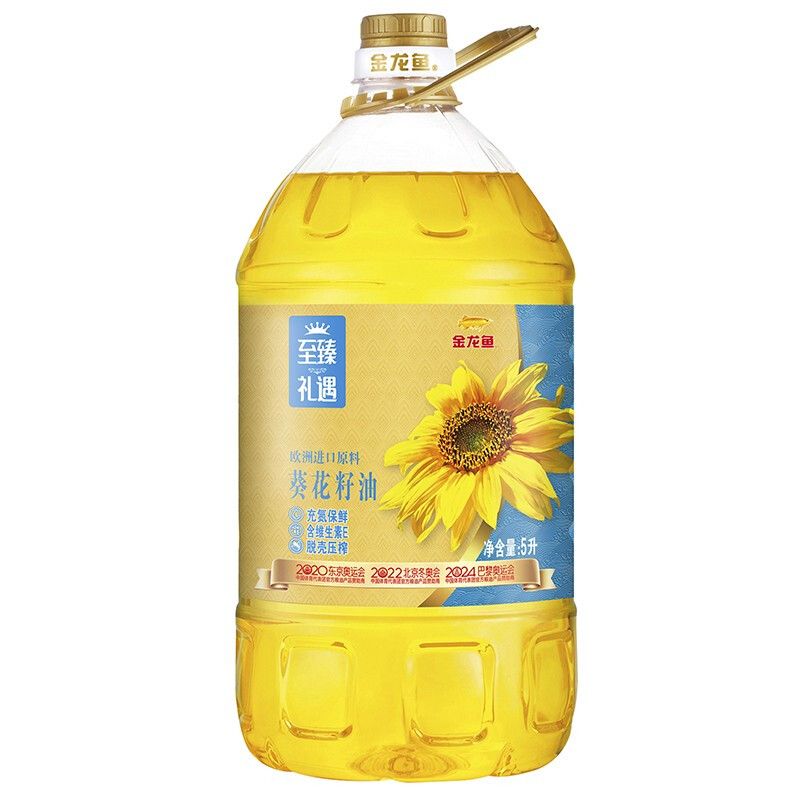 金龙鱼 至臻礼遇葵籽油5L