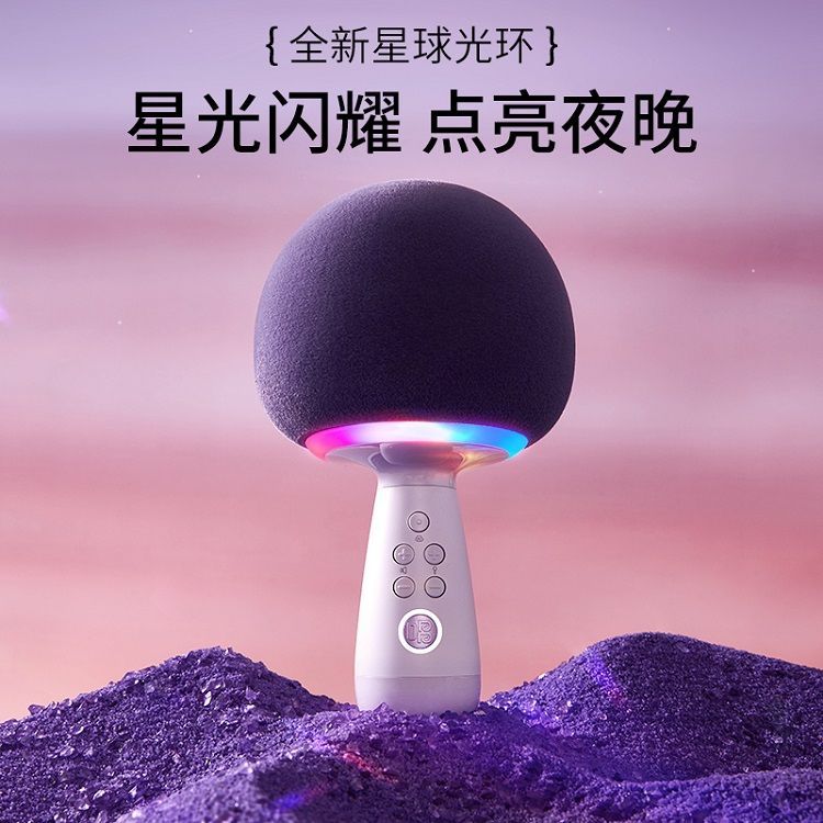 唱吧 小巨蛋麦克风G2504B无线麦克风蓝牙音箱